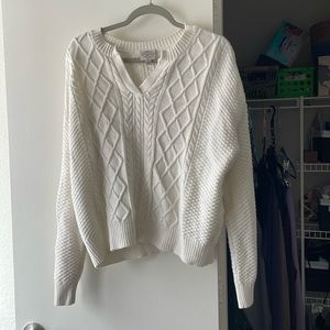 St. John’s Bay White Sweater